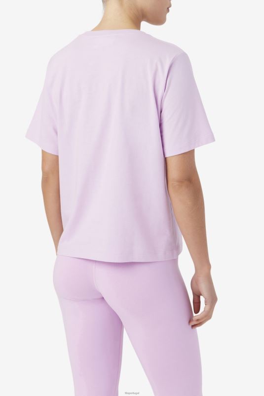PPH0J1452 orquídea/azul/branco FILA orquídea/azul/branco thea tee fila
