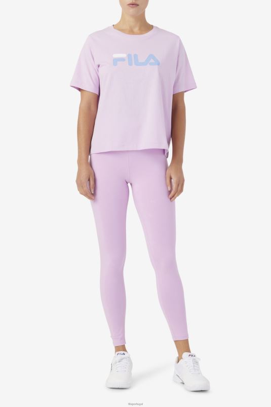 PPH0J1452 orquídea/azul/branco FILA orquídea/azul/branco thea tee fila