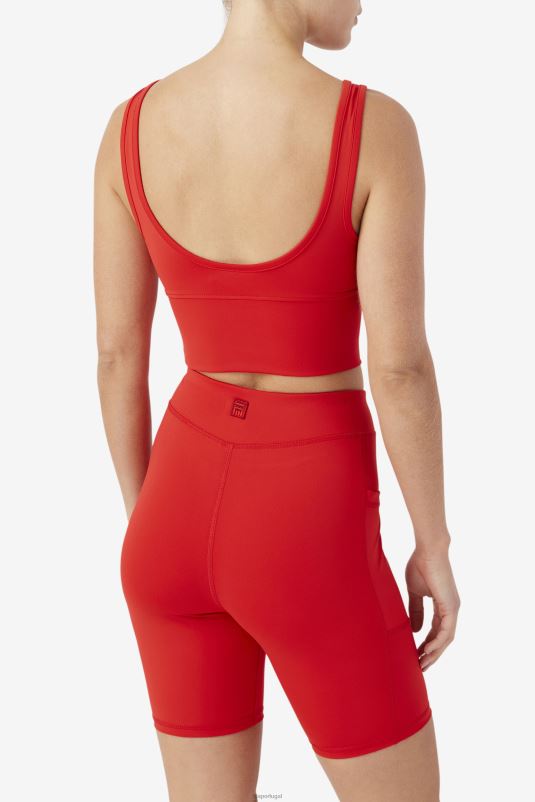 PPH0J1460 vermelho FILA sutiã kora fila vermelho