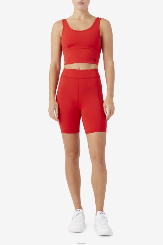 PPH0J1460 vermelho FILA sutiã kora fila vermelho