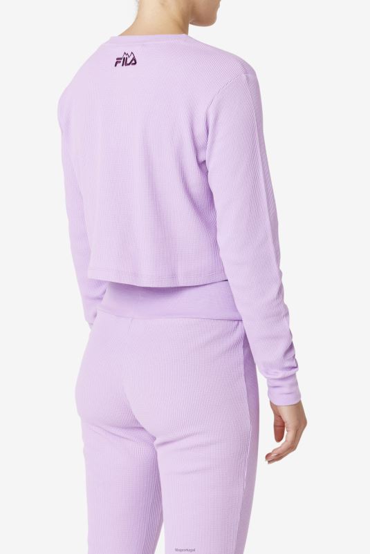 PPH0J1461 crocodilo/beterraba FILA croc/pbeet fila liza térmica henley