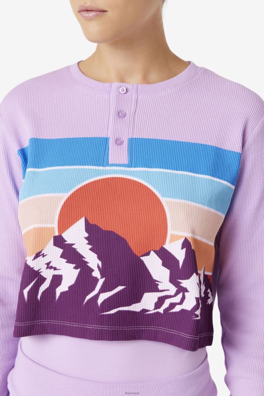 PPH0J1461 crocodilo/beterraba FILA croc/pbeet fila liza térmica henley