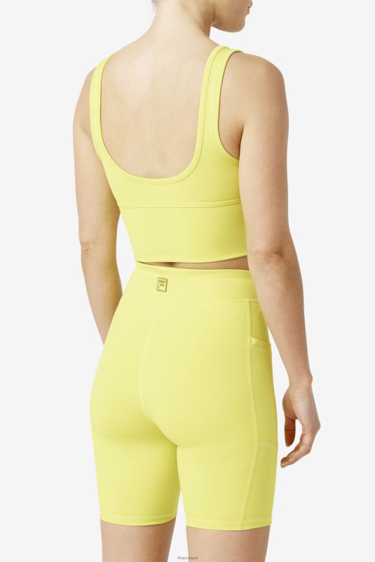 PPH0J1464 enxofre FILA enxofre kora sutiã top fila