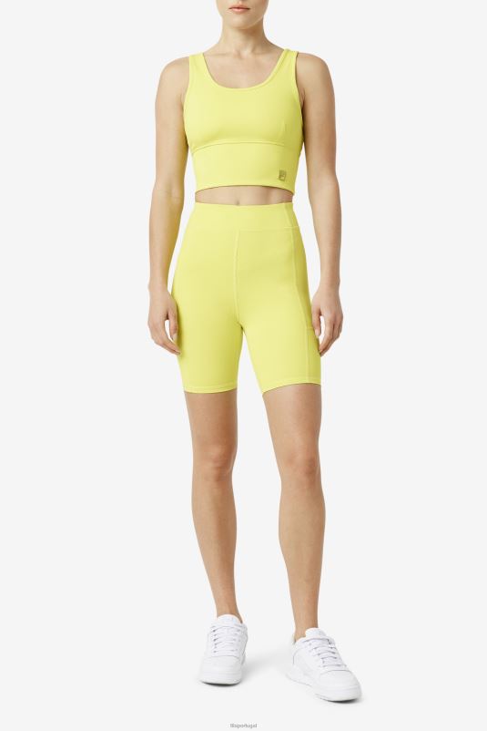 PPH0J1464 enxofre FILA enxofre kora sutiã top fila