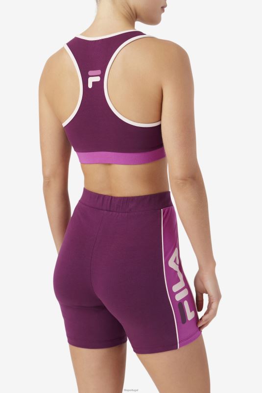 PPH0J1482 vinho de uva/rouge/potpourri FILA vinho de uva/rouge/potpourri kairi sutiã top fila