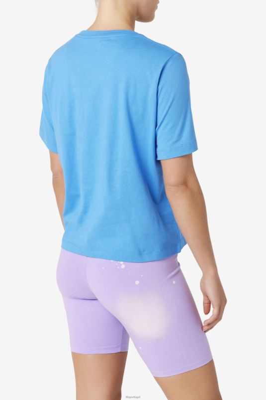 PPH0J1483 azul francês FILA camiseta fila thea azul francesa