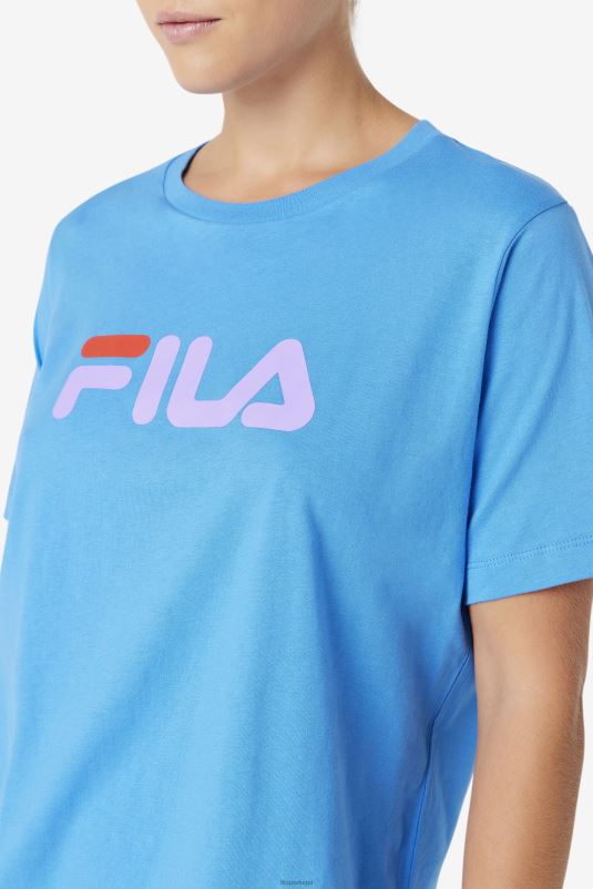 PPH0J1483 azul francês FILA camiseta fila thea azul francesa