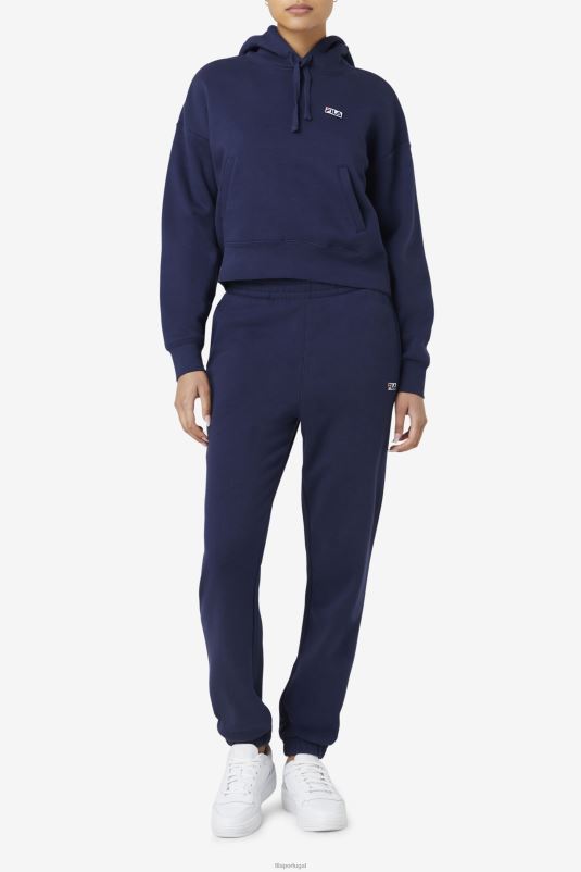 PPH0J1495 casaco de lã FILA moletom fila marina