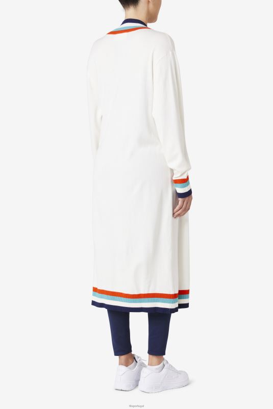 PPH0J1501 tofu FILA fila angelina maxi cardigan tofu