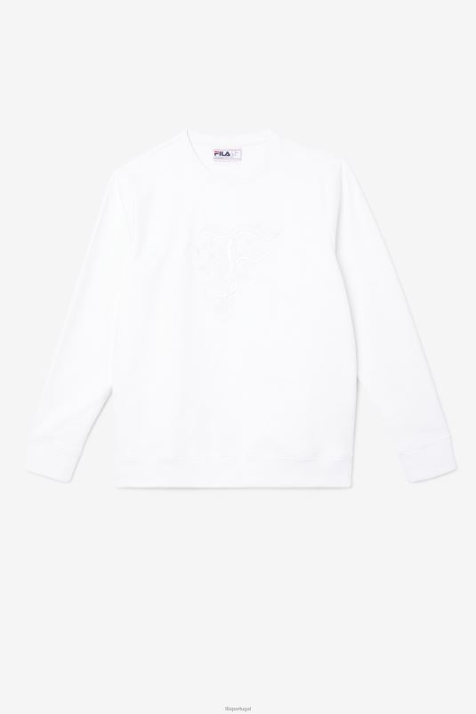PPH0J1519 branco FILA moletom fila izabella branco