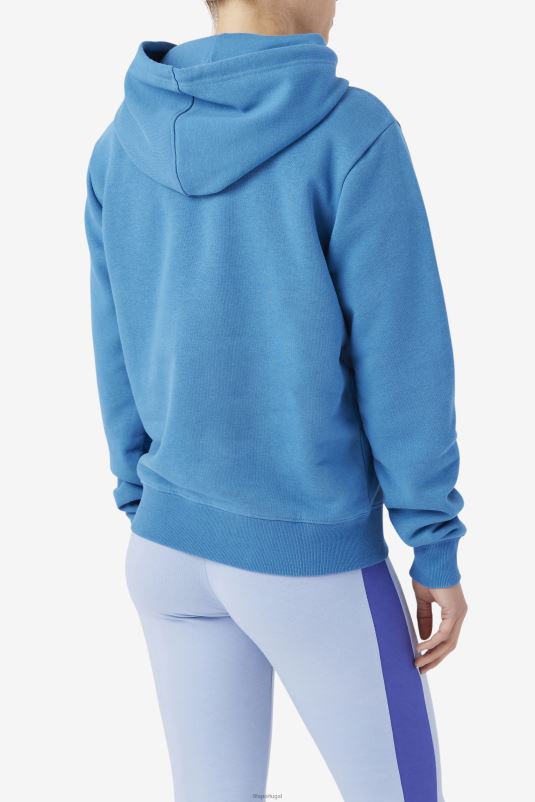 PPH0J1522 vallarta azul/branco/ruibarbo FILA fila vallarta moletom lucy azul/branco/ruibarbo