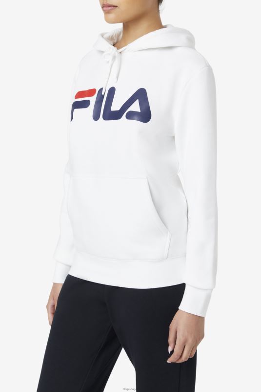 PPH0J1524 branco/casaco FILA fila branco/peacoat lucy moletom com capuz