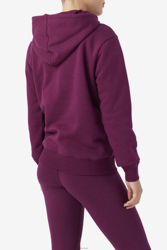 PPH0J1526 vinho de uva/potpourri/rouge FILA lucy moletom fila uva vinho/potpourri/rouge