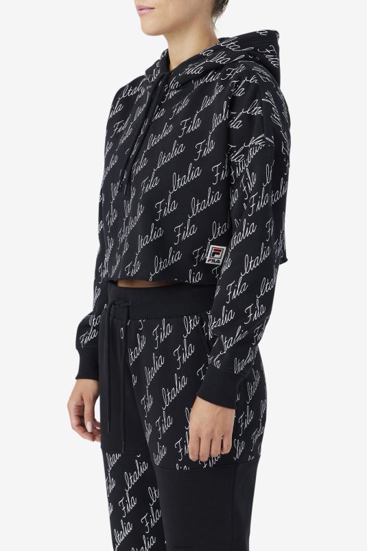 PPH0J1541 preto/gardênia FILA moletom gianna preto/gardenia fila