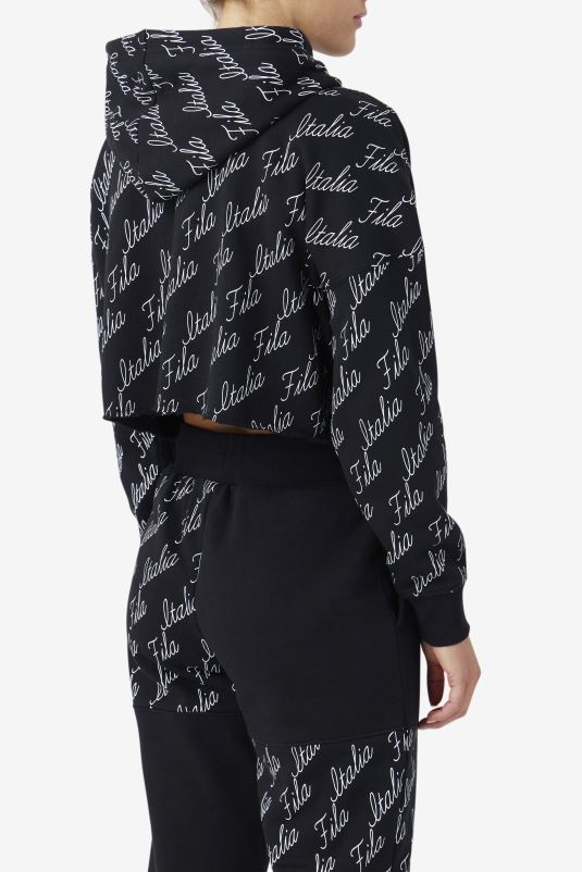 PPH0J1541 preto/gardênia FILA moletom gianna preto/gardenia fila