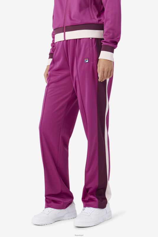 PPH0J1557 rouge/vinho de uva/potpourri FILA rouge/vinho de uva/potpourri fila sand track pant