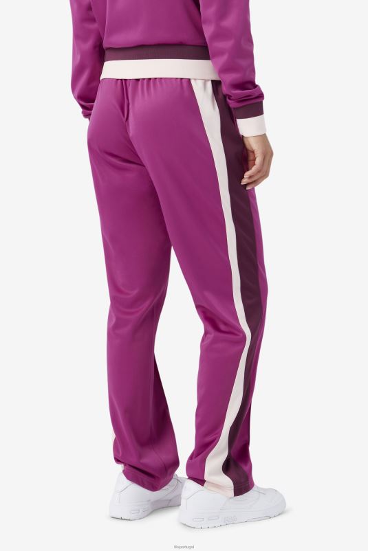 PPH0J1557 rouge/vinho de uva/potpourri FILA rouge/vinho de uva/potpourri fila sand track pant