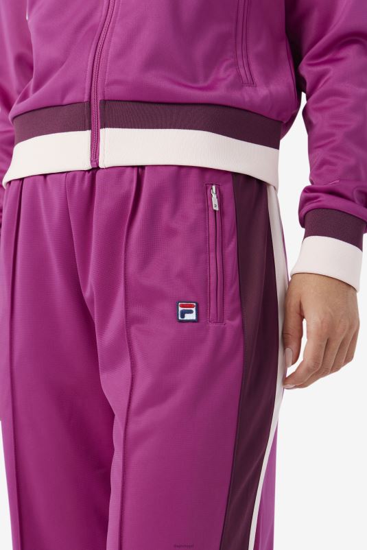 PPH0J1557 rouge/vinho de uva/potpourri FILA rouge/vinho de uva/potpourri fila sand track pant