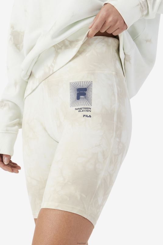 PPH0J1566 pedra/marinha FILA short de bicicleta kamari stone/navy fila