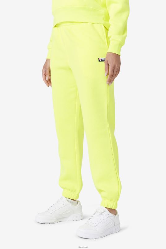 PPH0J1578 amarelo FILA fila jogger amarela