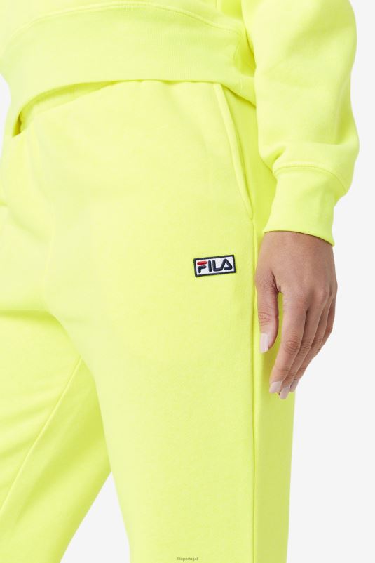 PPH0J1578 amarelo FILA fila jogger amarela