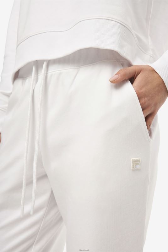 PPH0J1592 branco FILA emersyn jogger fila branco