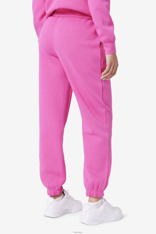 PPH0J1600 brilho rosa FILA fila jogger rosa