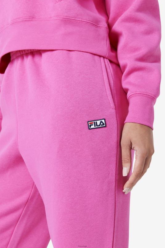 PPH0J1600 brilho rosa FILA fila jogger rosa