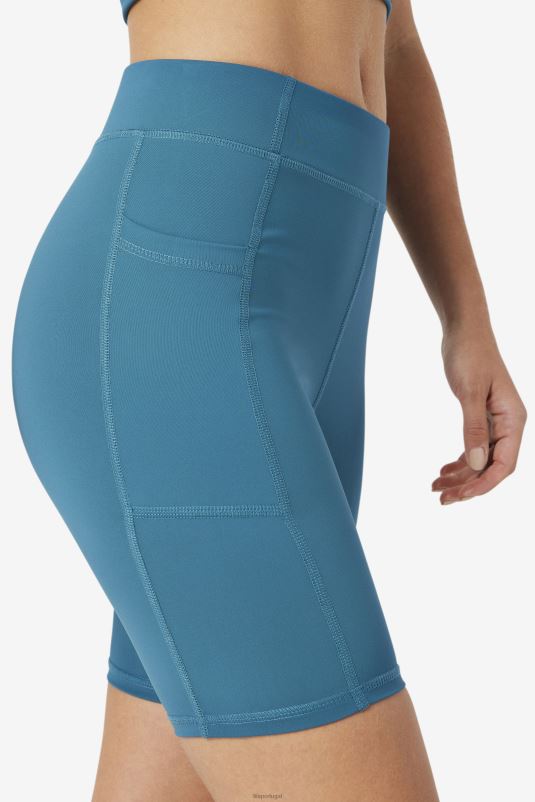 PPH0J1616 coral azul FILA short tiana bike fila azul coral