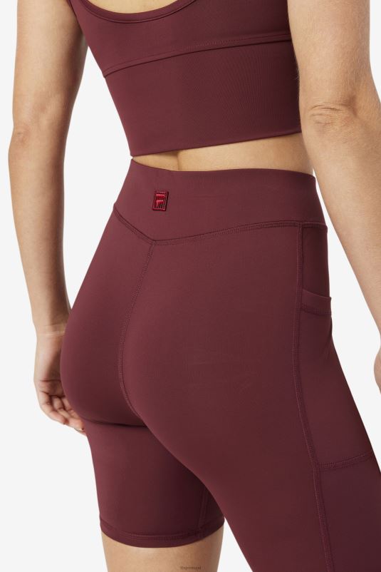 PPH0J1618 porto fulvo FILA short fila tawny port tiana bike