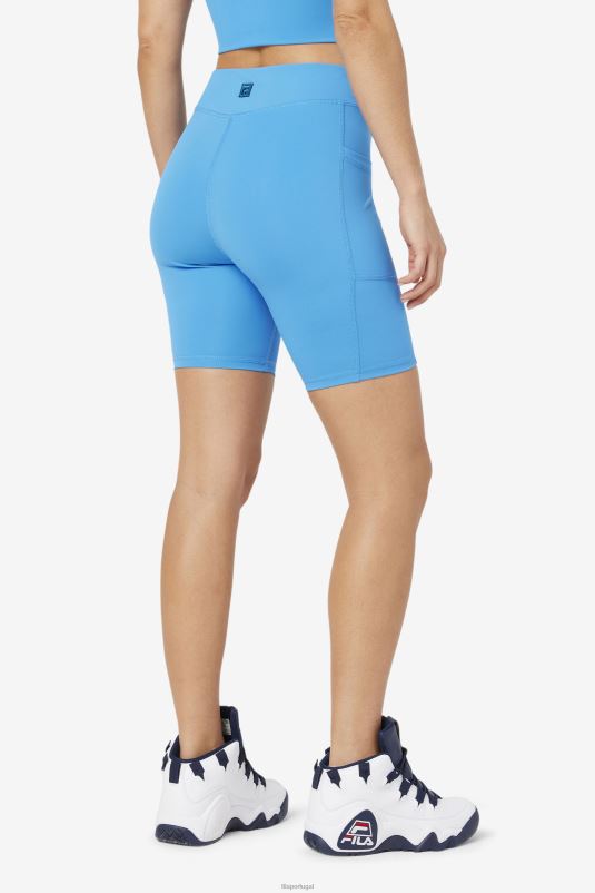 PPH0J1619 azul francês FILA short tiana bike azul francês fila