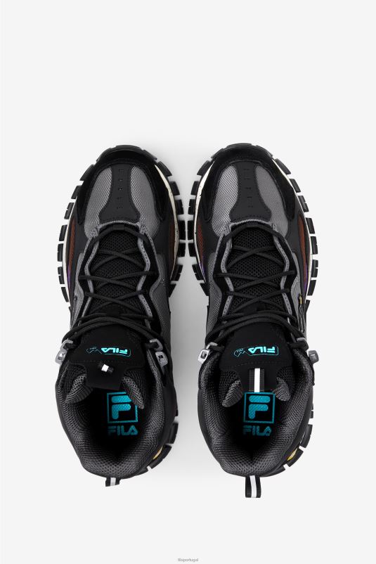 PPH0J163 preto/roxo/pelicano FILA fila masculino ray tracer tr 2 mid preto/roxo/pelican