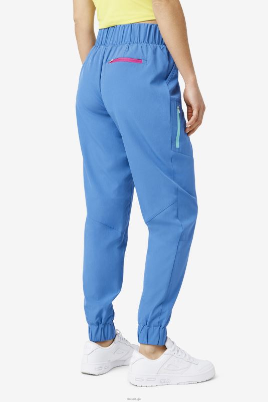 PPH0J1630 cobalto brilhante FILA calça fila jornee cobalt