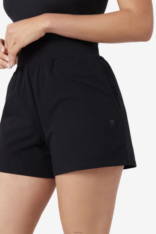 PPH0J1634 preto FILA elliana short fila preto