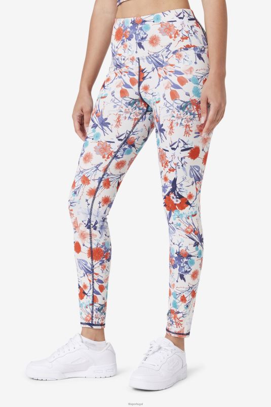 PPH0J1639 marinha FILA legging fila lucille reversível azul marinho