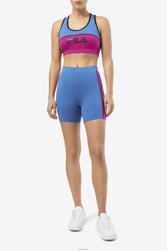 PPH0J1648 cobalto brilhante FILA fila short short davina bike