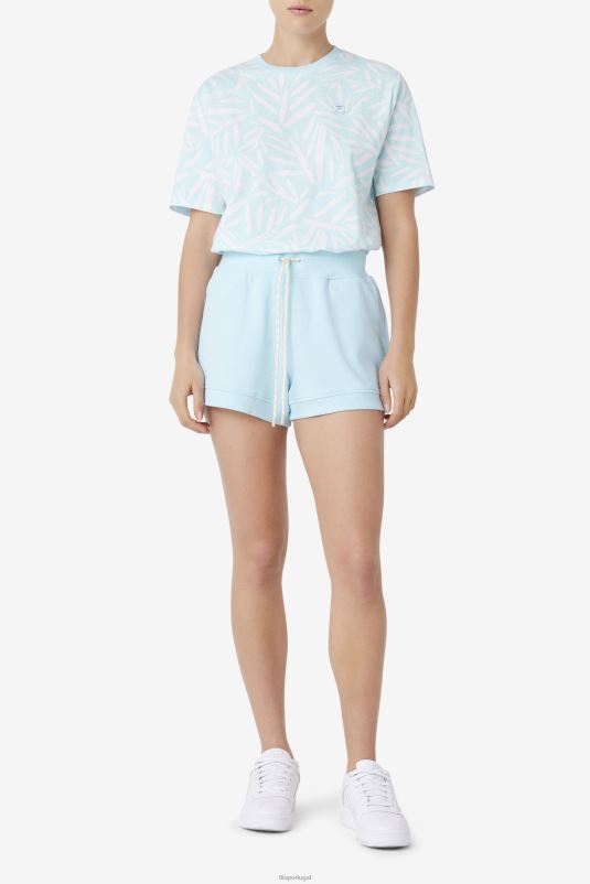 PPH0J1651 azul FILA fila evangeline terry short azul