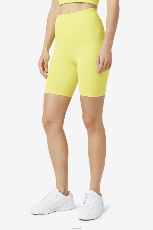 PPH0J1652 enxofre FILA short tiana bike fila sulfur