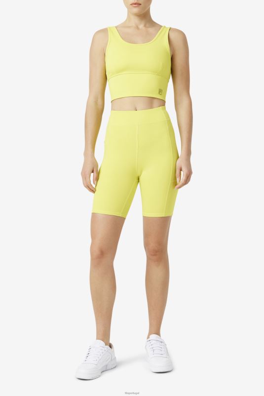 PPH0J1652 enxofre FILA short tiana bike fila sulfur