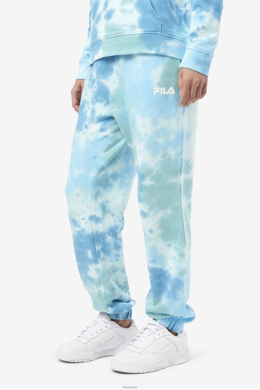PPH0J1656 branco/splish/tudo/latigo bay FILA branco/splish/tudo/latigo bay raleigh tie dye jogger fila