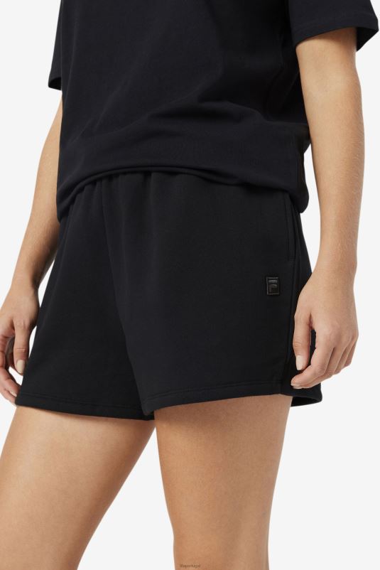 PPH0J1667 preto FILA nalani short preto fila