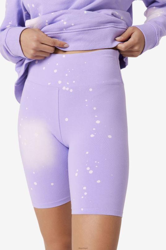 PPH0J1681 tie-dye viola FILA short fila taima tie dye bike viola tie dye