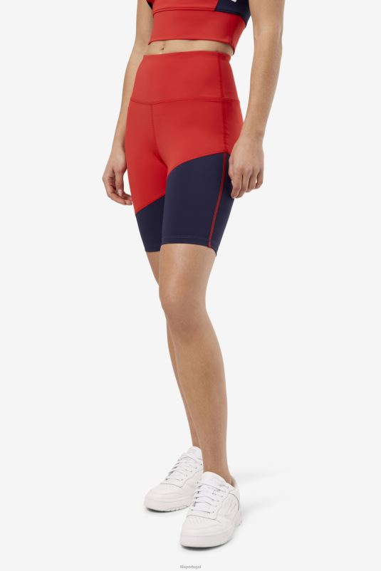 PPH0J1690 vermelho FILA short fila vermelho marley bike