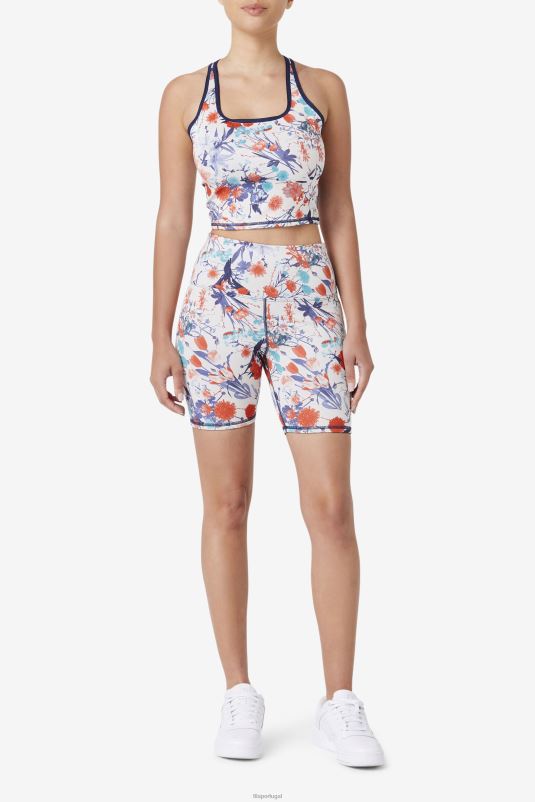 PPH0J1691 marinha FILA amirra bicicleta reversível short azul fila