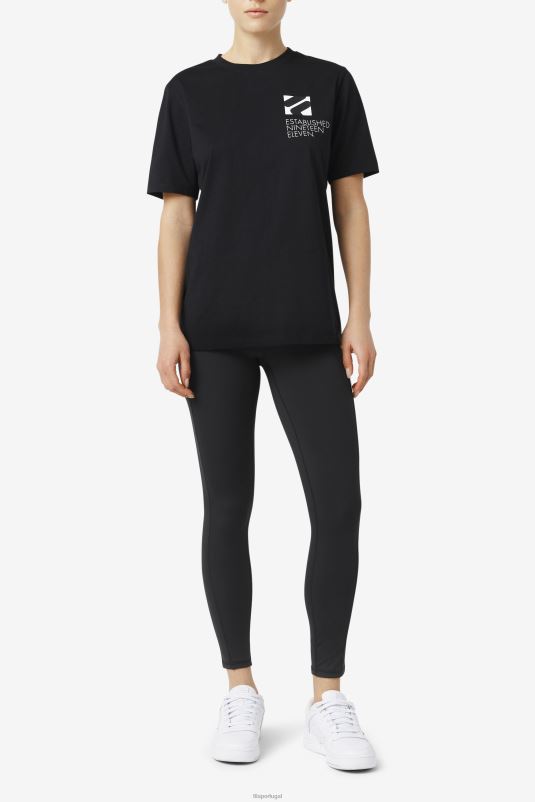 PPH0J1706 preto FILA legging finamente performance fila preta