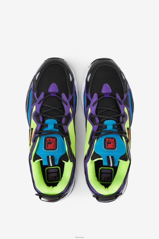 PPH0J171 preto/branco/roxo FILA fila ray tracer apex masculino preto/branco/roxo