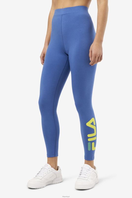 PPH0J1711 cobalto brilhante FILA legging fila elora cobalt