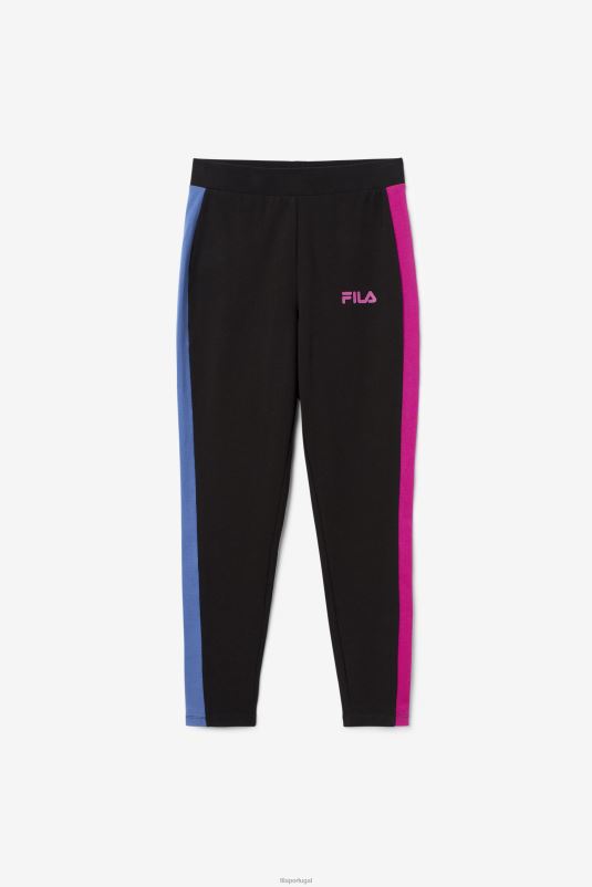 PPH0J1718 preto FILA legging fila preta