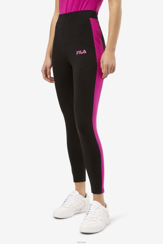 PPH0J1718 preto FILA legging fila preta