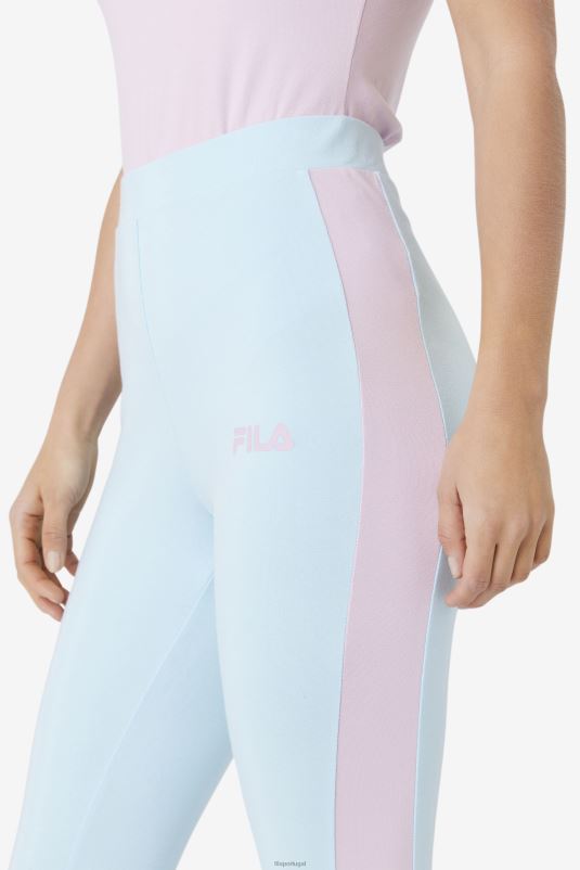 PPH0J1721 azul FILA legging misericórdia azul fila